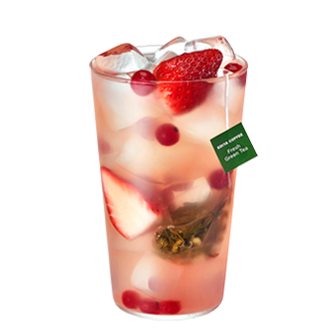ICED 생딸기 블루밍 그린티