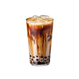 ICED 버블 블랙 토피넛 라떼