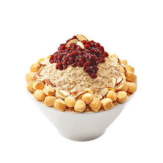 접시 팥절빙
